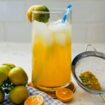 A glass of calamansi juice.