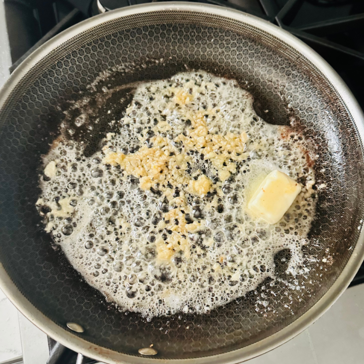 Image showcasing Cheesy Steak and Shrimp Skillet Bowl Ingredients: 1 lb ribeye ... - TikTok