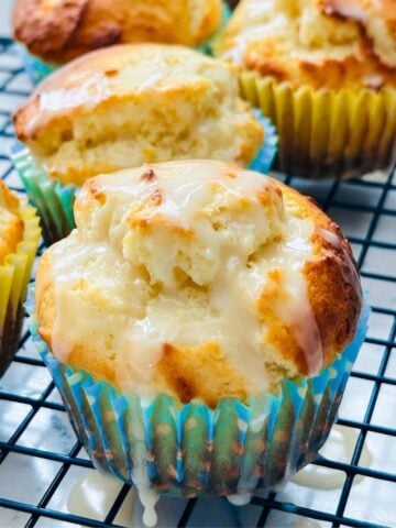 Freshly baked calamansi muffins, a sweet Filipino treat with a citrus twist.