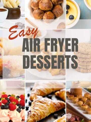 Easy air fryer desserts for you to try.