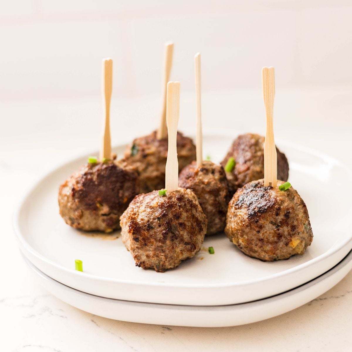 homestyle beef meatballs cooked and ready to serve