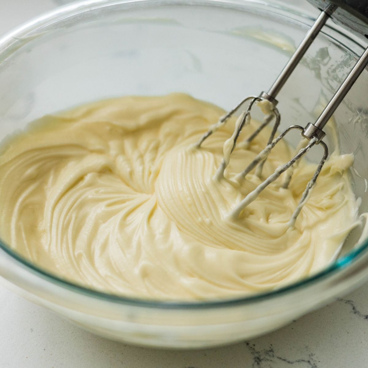 Thick cream cheese frosting for Filipino ensaymada